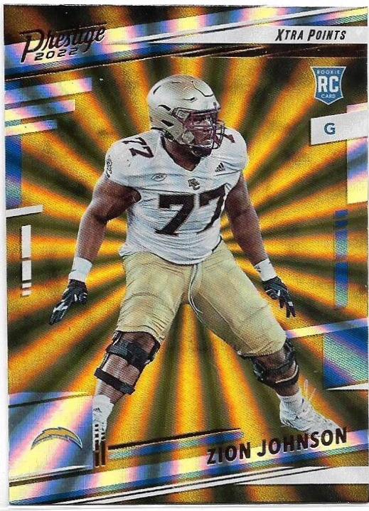 Zion Johnson [Sunburst] #381