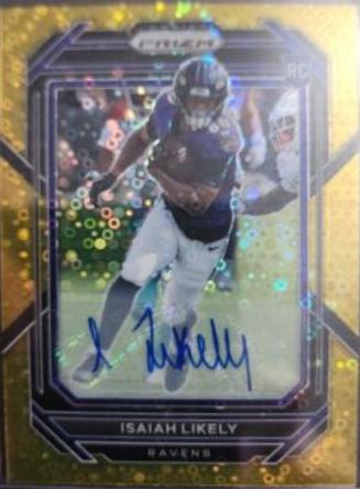 Isaiah Likely [Autograph Gold] #363