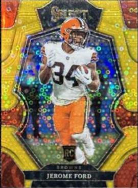 Jerome Ford [Autograph Gold] #346