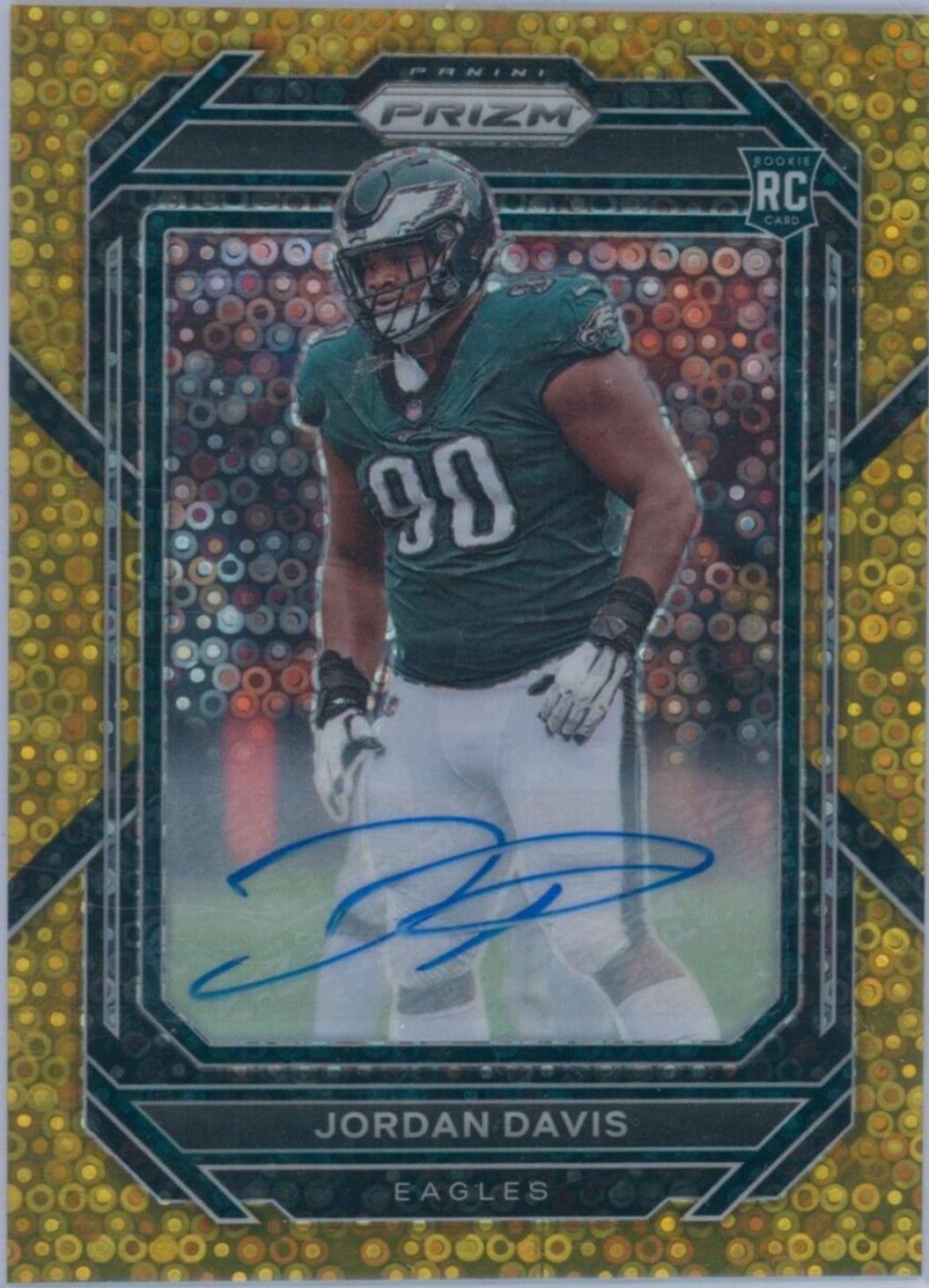 Jordan Davis [Autograph Gold] #371