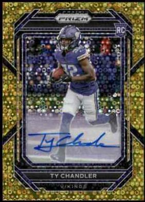 Ty Chandler [Autograph Gold] #348