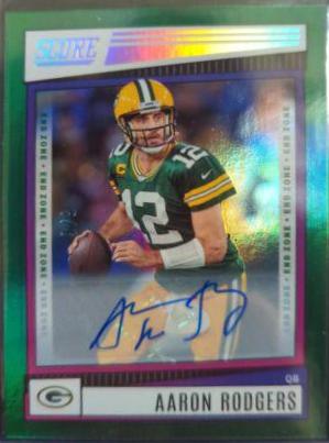 Aaron Rodgers [Signature End Zone] #96