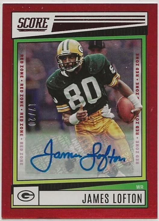 James Lofton [Signature Red Zone] #102