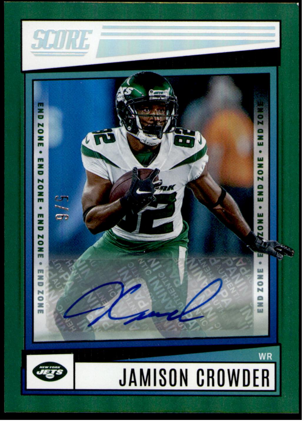Jamison Crowder [Signature End Zone] #293