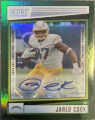 Jared Cook [Signature End Zone] #135