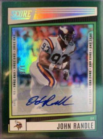 John Randle [Signature End Zone] #112