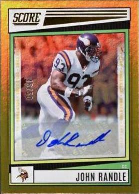 John Randle [Signature Gold Zone] #112
