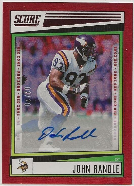 John Randle [Signature Red Zone] #112