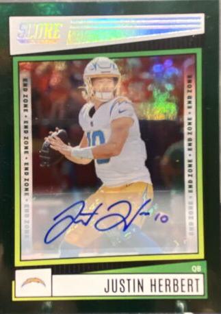 Justin Herbert [Signature End Zone] #136