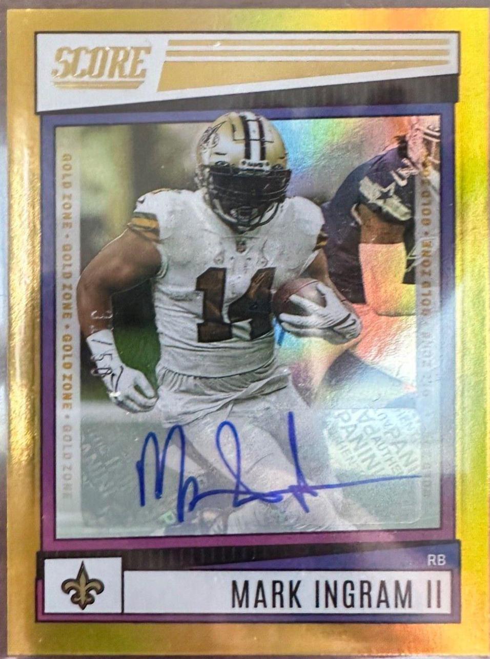 Mark Ingram II [Signature Gold Zone] #59