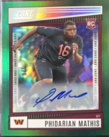 Phidarian Mathis [Signature End Zone] #360