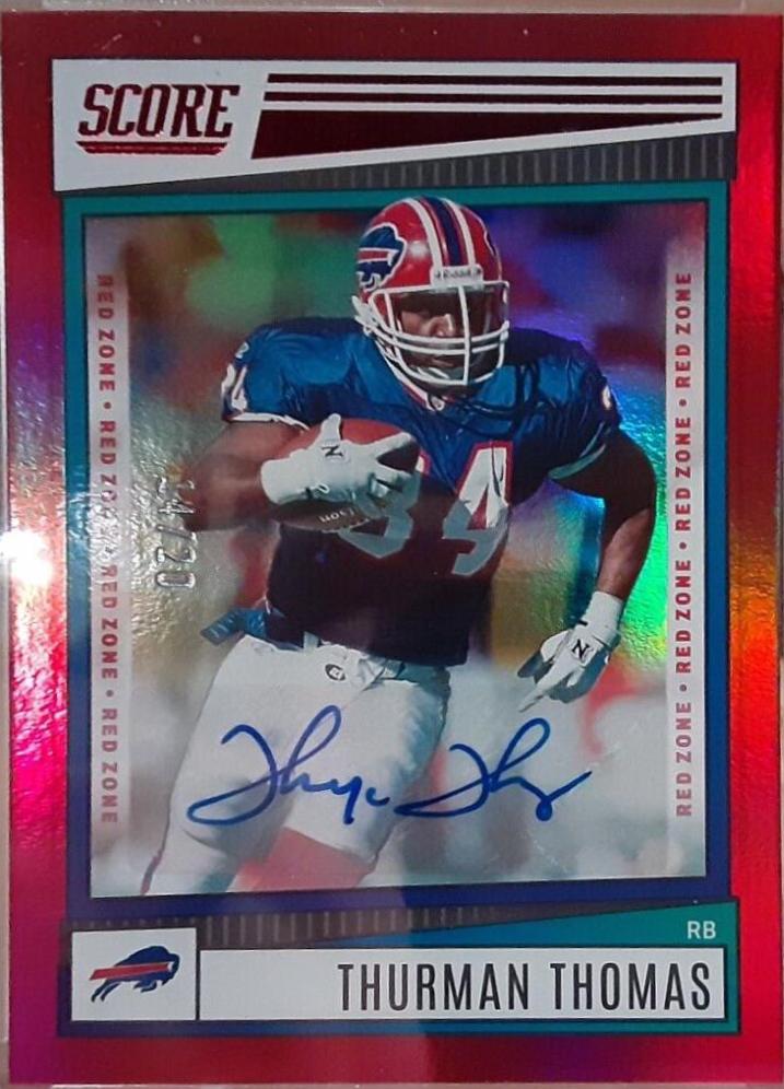 Thurman Thomas [Signature Red Zone] #270