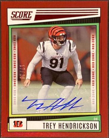 Trey Hendrickson [Signature Red Zone] #196