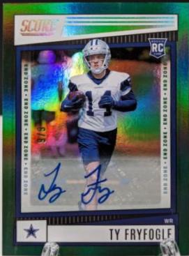 Ty Fryfogle [Signature End Zone] #396