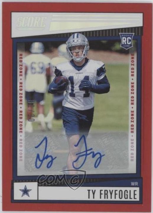 Ty Fryfogle [Signature Red Zone] #396