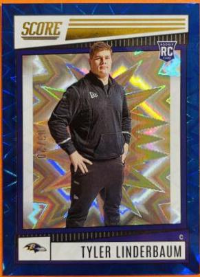 Tyler Linderbaum [Blue Explosion] #323