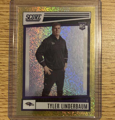 Tyler Linderbaum [Dots Gold] #323