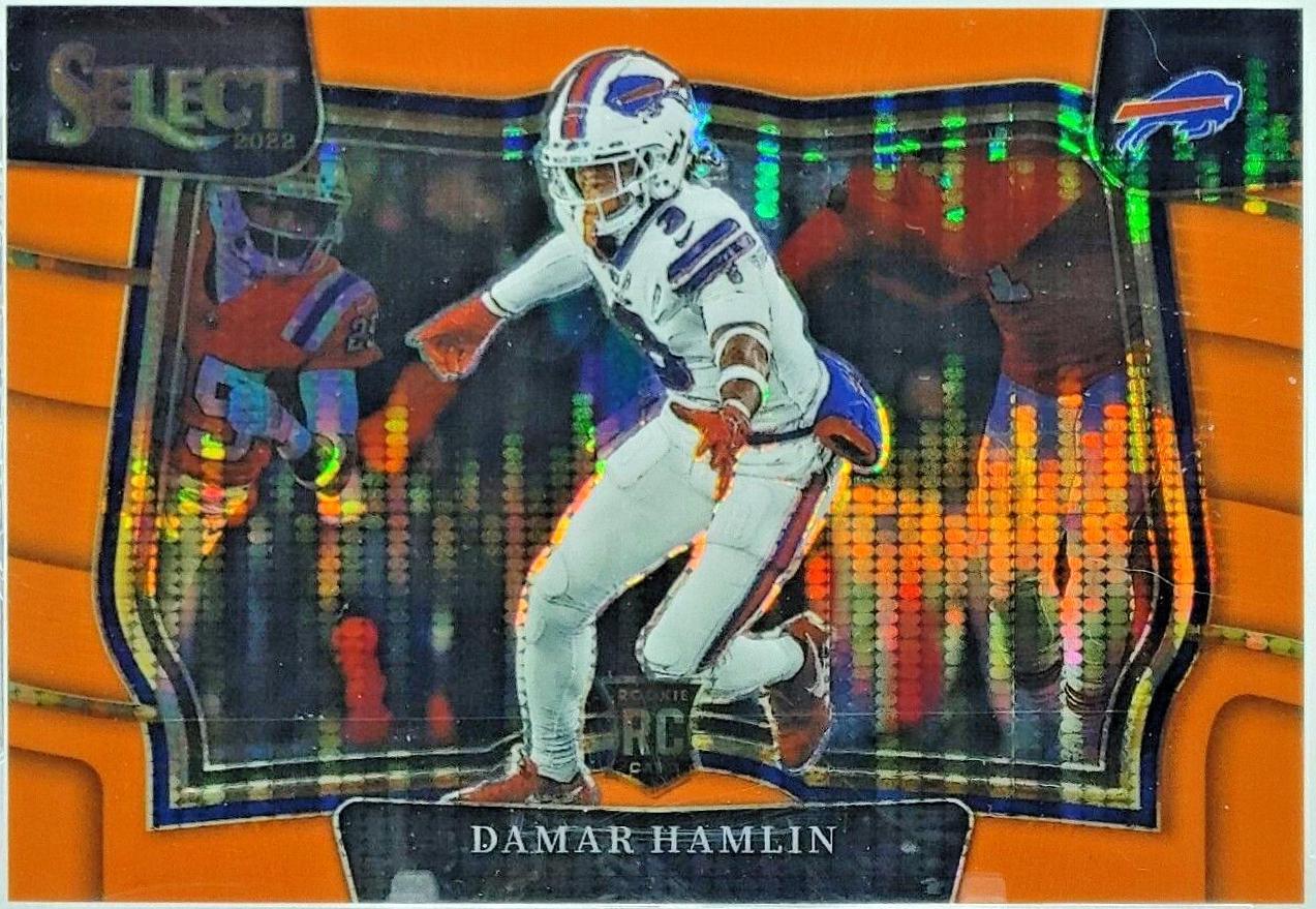 Damar Hamlin [Neon Orange Pulsar] #457