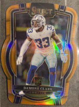 Damone Clark [Orange Die Cut] #274