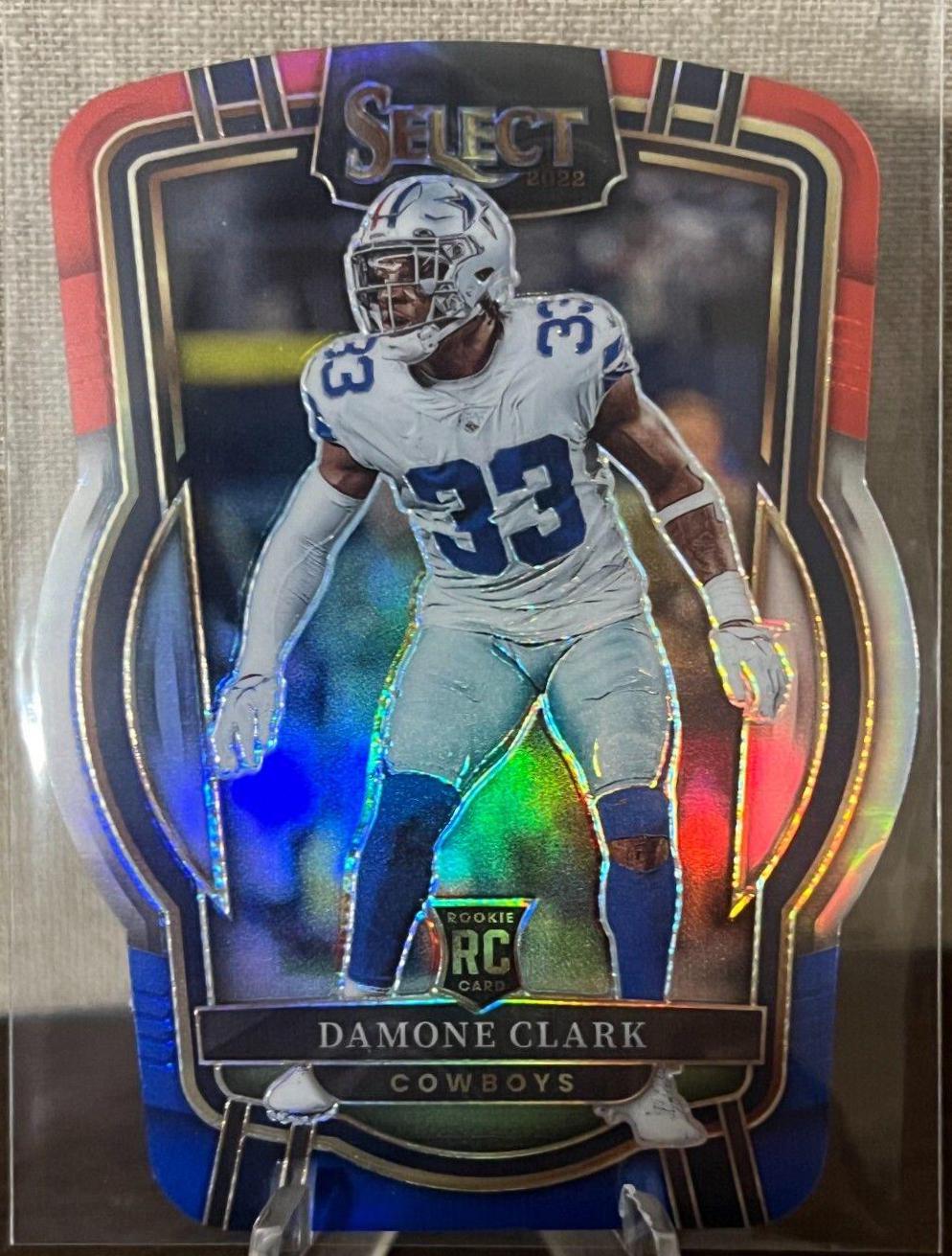 Damone Clark [Red Blue Die Cut] #274