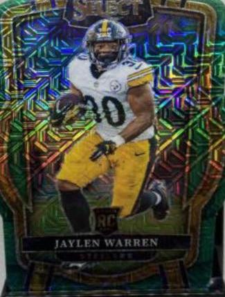 Jaylen Warren [Green Die Cut] #216