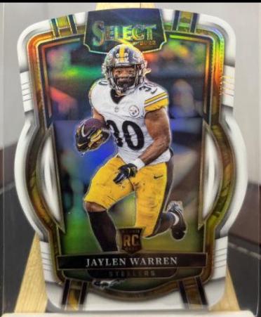 Jaylen Warren [White Die Cut] #216