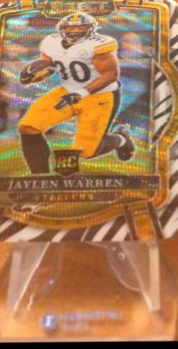Jaylen Warren [Zebra Die Cut] #216