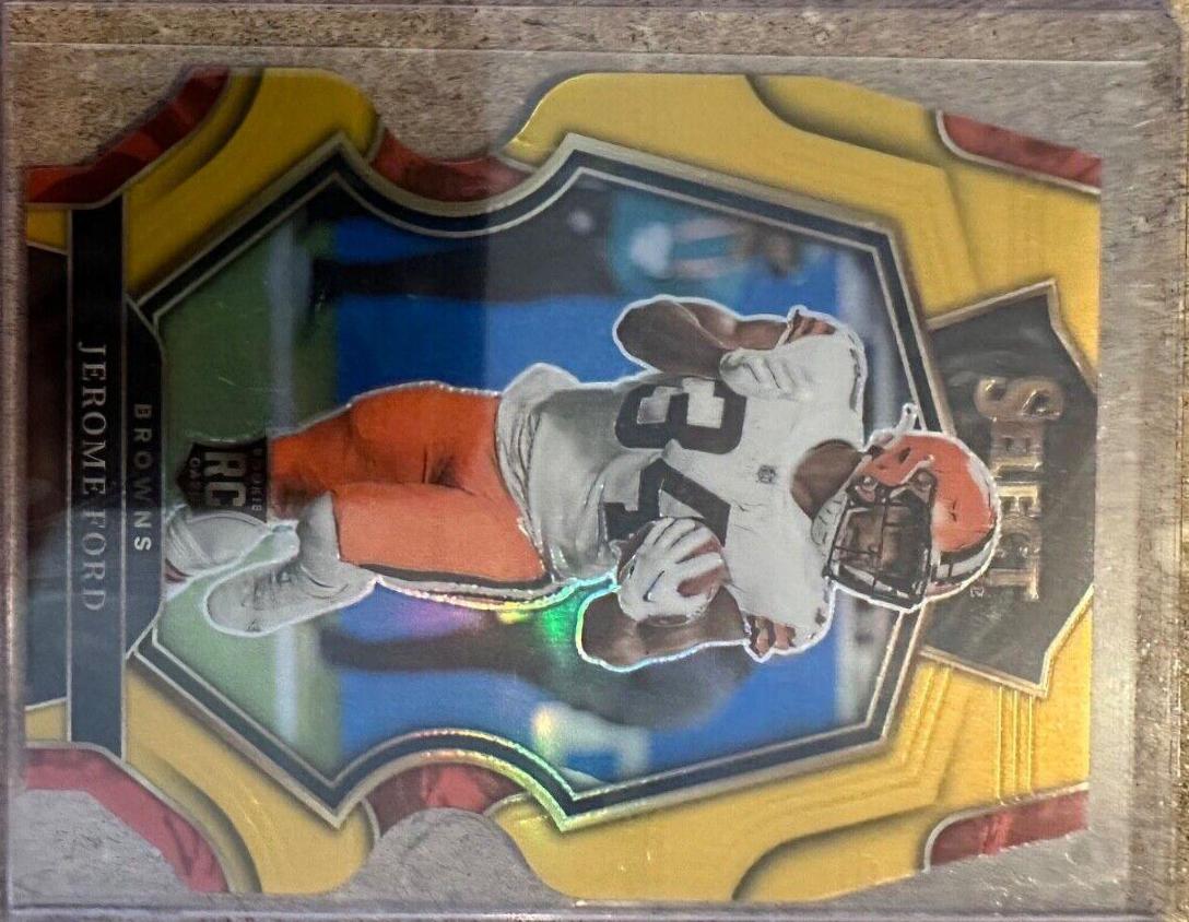 Jerome Ford [Gold Die Cut] #124