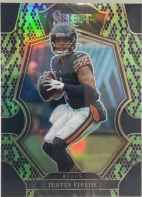 Justin Fields [Green Black Snakeskin] #410