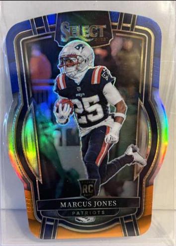Marcus Jones [Blue Orange Die Cut] #234