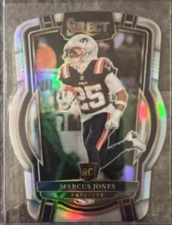 Marcus Jones [Silver Die Cut] #234