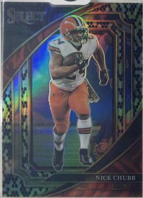 Nick Chubb [Green Black Snakeskin] #341