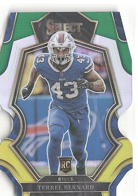 Terrel Bernard [Green Die Cut] #113