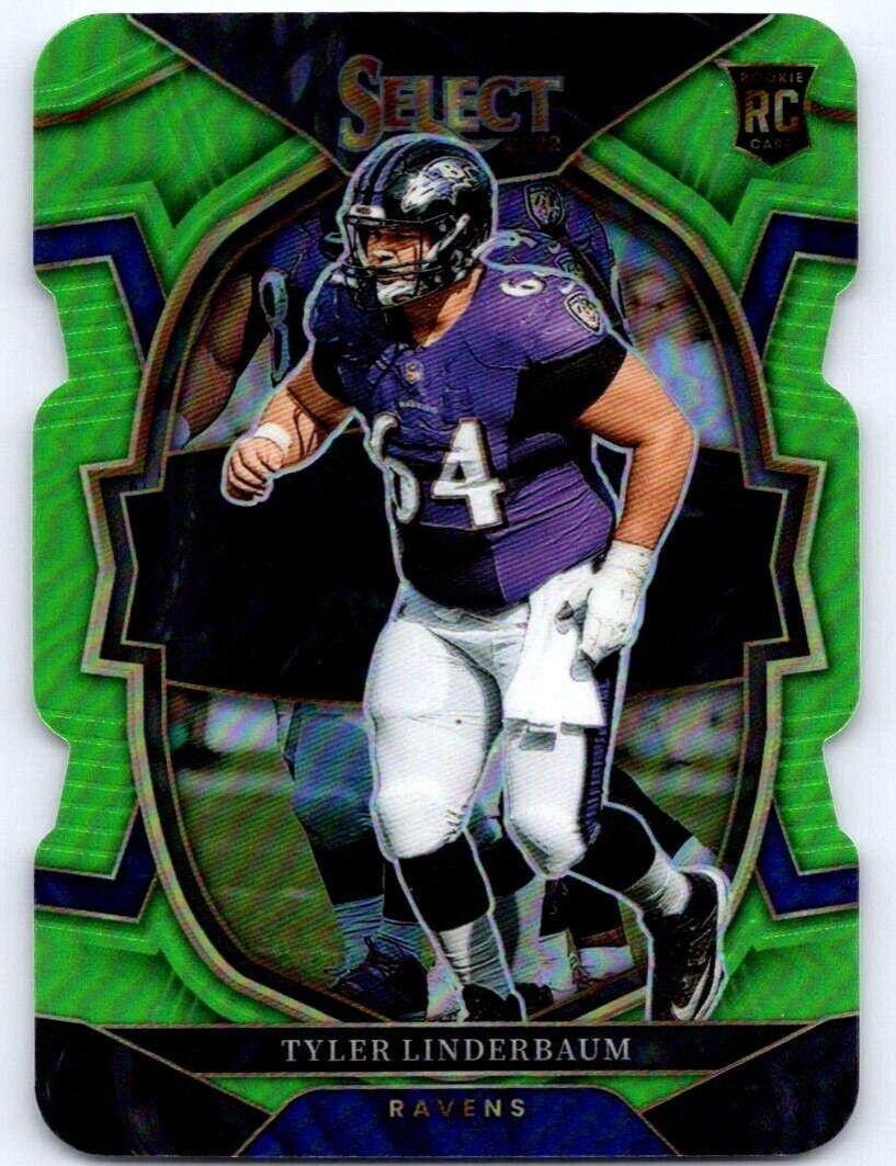 Tyler Linderbaum [Green Die Cut] #74