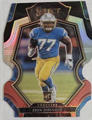 Zion Johnson [Black Red Die Cut] #156