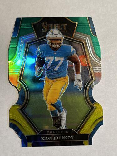 Zion Johnson [Green Yellow Die Cut] #156