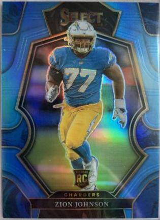 Zion Johnson [Light Blue] #156