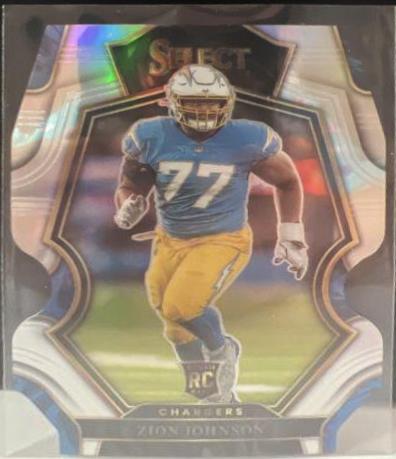 Zion Johnson [Silver Die Cut] #156