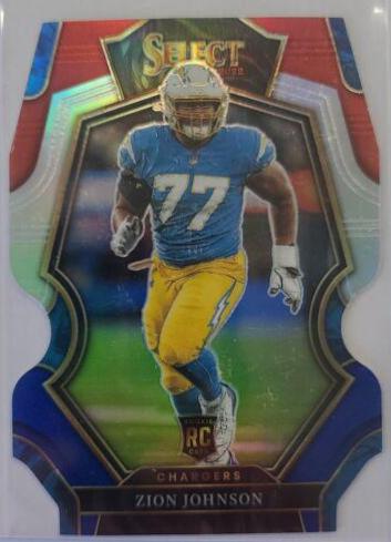 Zion Johnson [White Die Cut] #156