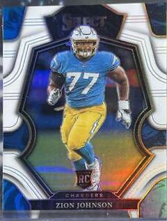 Zion Johnson [White] #156