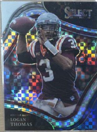 Logan Thomas [Blue and White Squares] #193