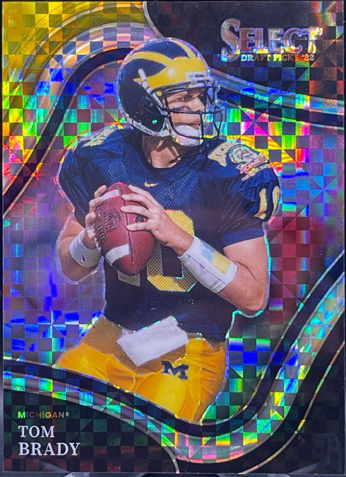 Tom Brady [Black and Gold Squares] #130