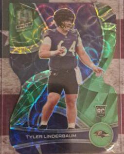 Tyler Linderbaum [Neon Green Die Cut] #193
