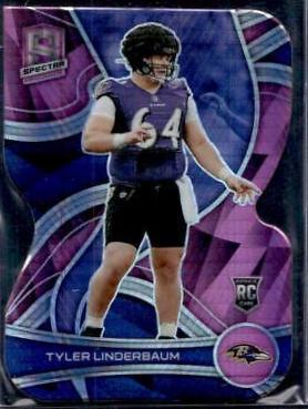 Tyler Linderbaum [Neon Pink Die Cut] #193