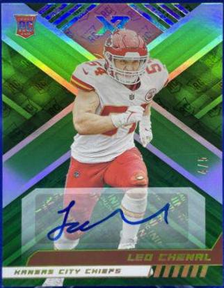 Leo Chenal [Autograph Green] #182