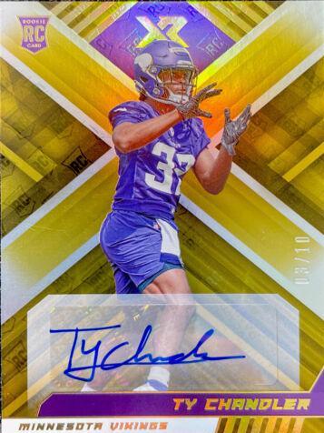 Ty Chandler [Autograph Gold] #155