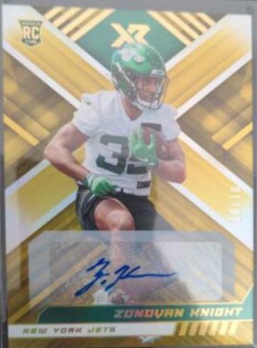 Zonovan Knight [Autograph Gold] #165