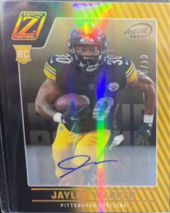 Jaylen Warren [Autograph Artist Proof Gold] #176