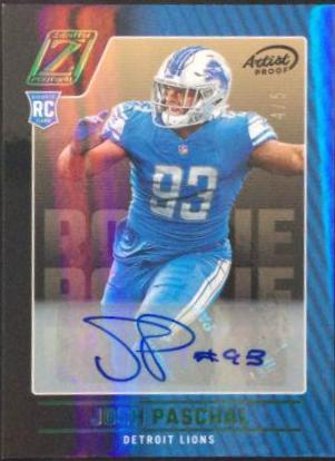 Josh Paschal [Autograph Artist Proof Emerald] #155
