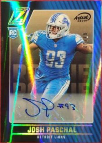 Josh Paschal [Autograph Artist Proof Gold] #155